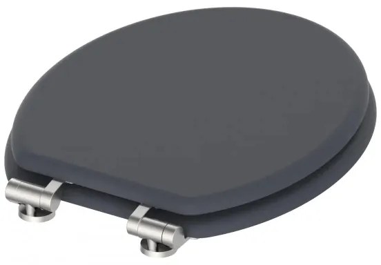 Schütte 80104 - Capac WC SPIRIT Antracit, SoftClose, din MDF