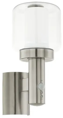 Eglo 95017 - Corp de iluminat perete exterior cu senzor POLIENTO 1xE27/40W