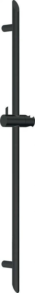 Bara de dus 80 cm, culoare negru mat , Deante Silia Negru mat