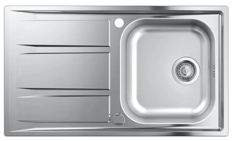 Chiuveta bucatarie inoxidabila Grohe K 400 cu picurator
