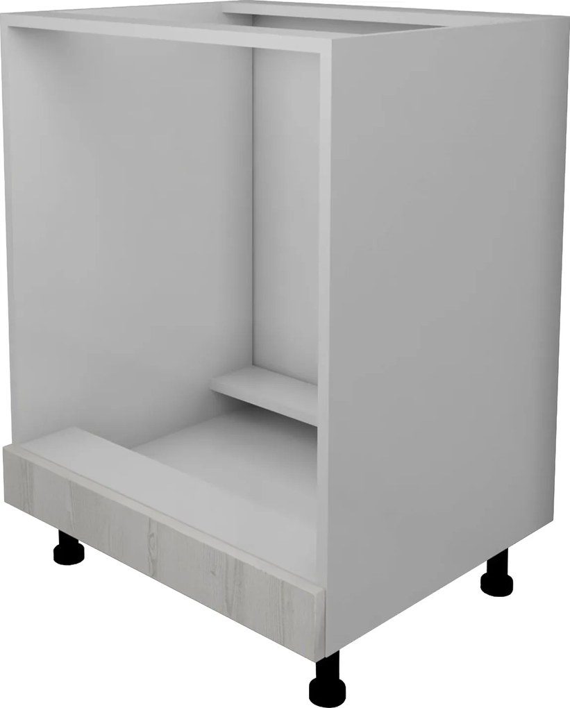 Corp Cuptor Lecce, Pin Alb/Alb, 60 x 50 x 80 cm