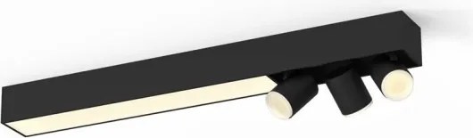 Philips CENTRIS LED RGBW spot, 25W, 230V + 3x GU10/5,7W, iluminare LED