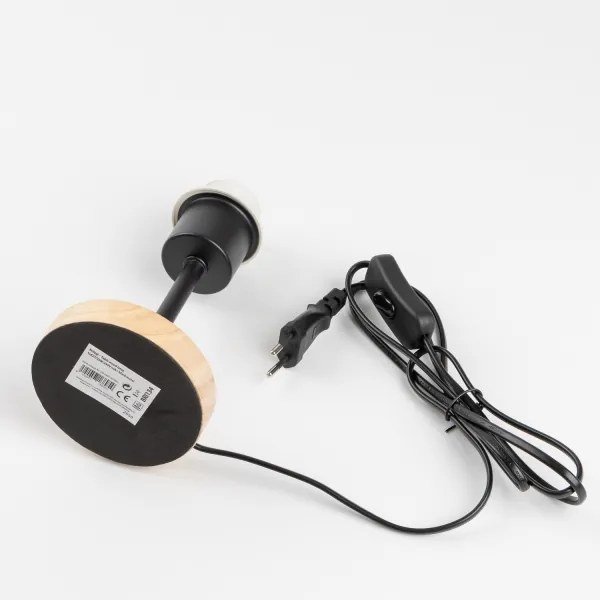 Lampă de masă Brilagi NUBILA WOOD 1xE27/25W/230V stejar/maro