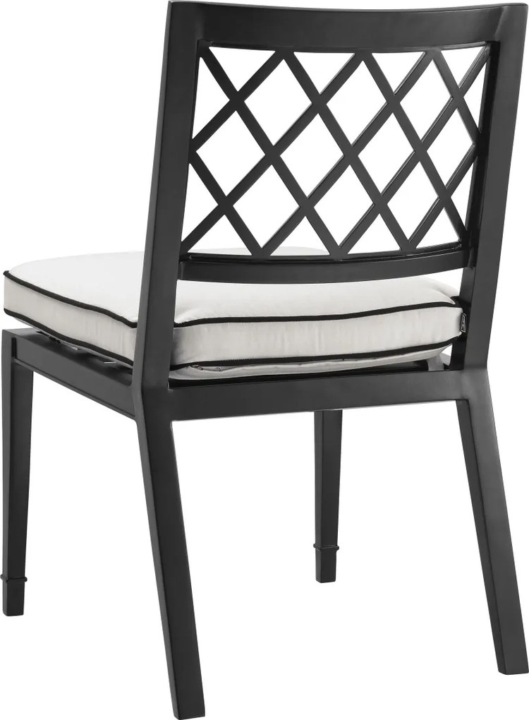 Scaun pentru interior si exterior Paladium, negru 113618 HZ