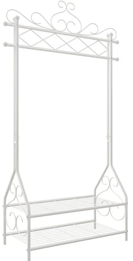 Cuier de podea LINEA, alb