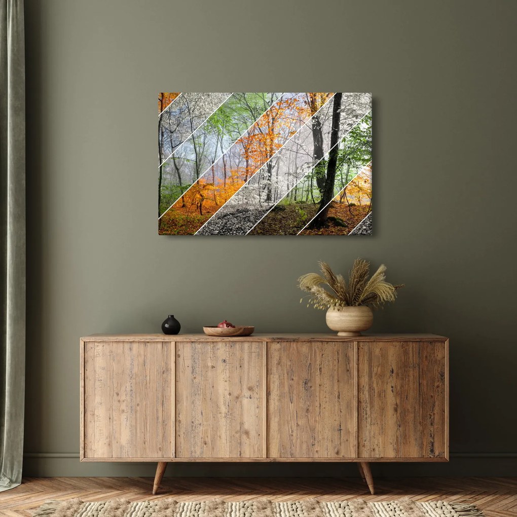 Tablou - Schimbarea anotimpurilor (90x60 cm)