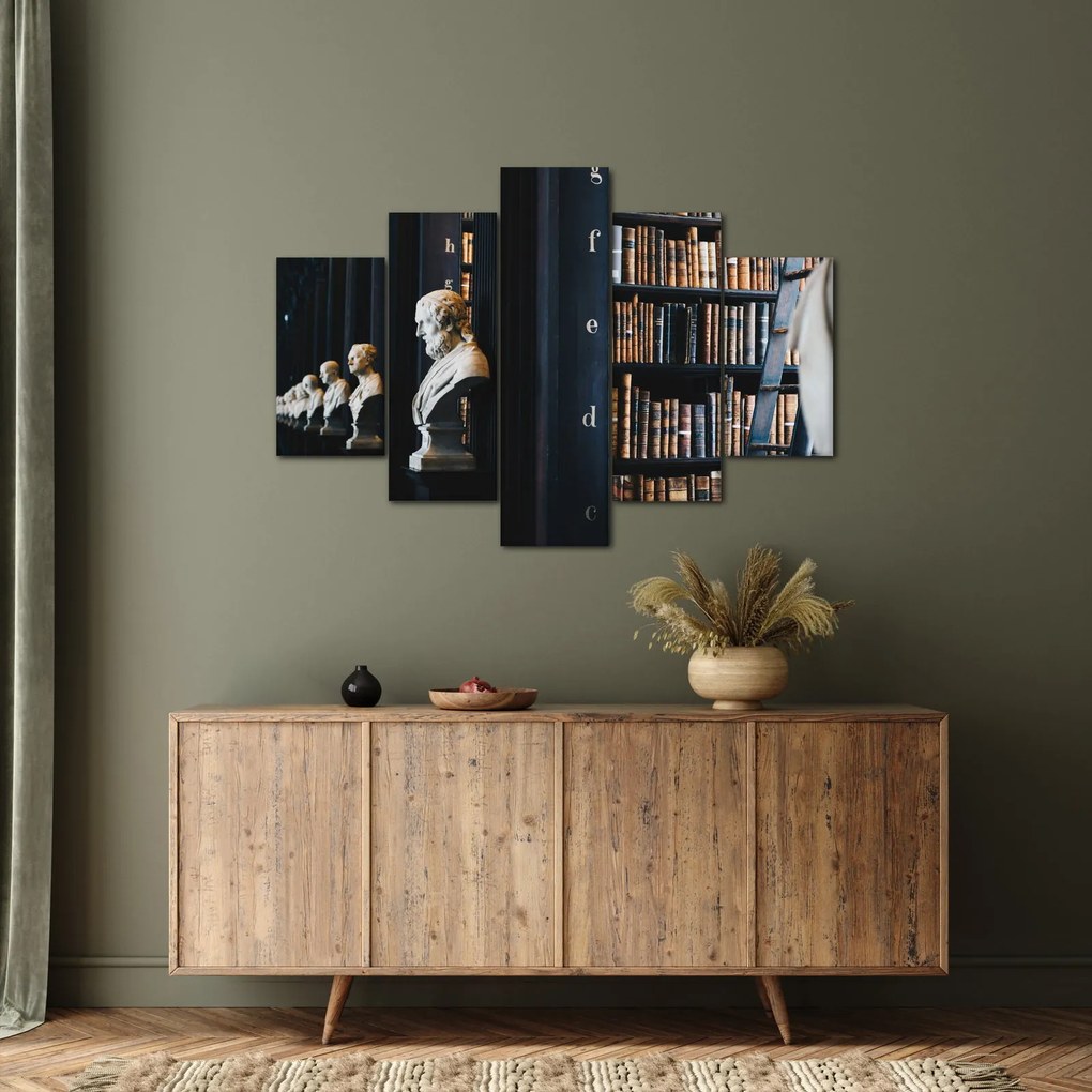 Tablou - La bibliotecă (150x105 cm)