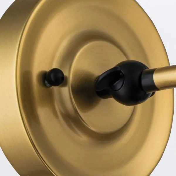 Elstead PV1-AB-MB - Aplică de perete PROVENCE 1xE27/60W/230V auriu/negru