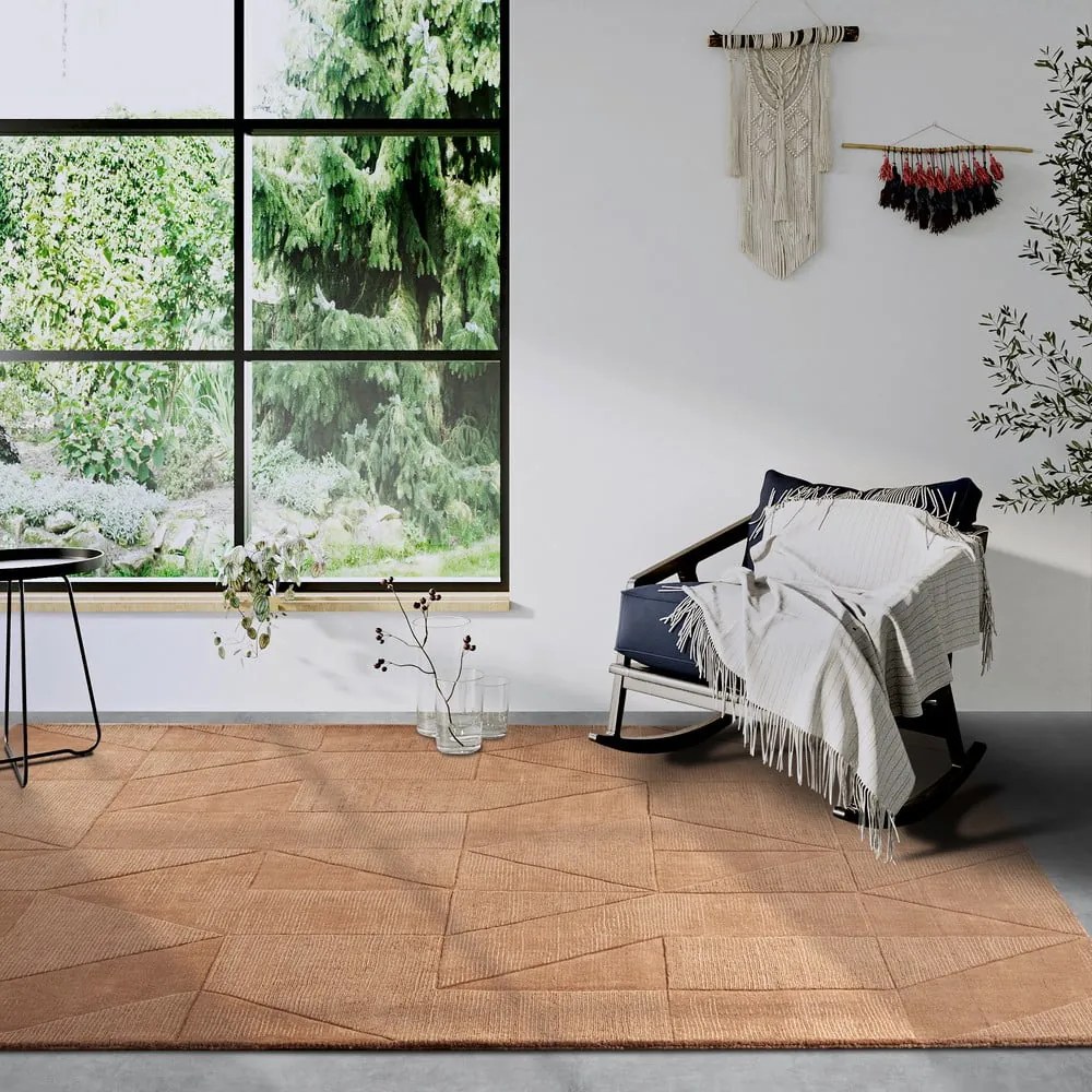 Covor maro țesut manual din lână 160x230 cm Ursule – Villeroy&amp;Boch