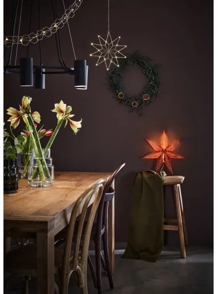 Lanț LED decorativ SERVE LED/3xAA 1,9m argintiu Markslöjd 705753