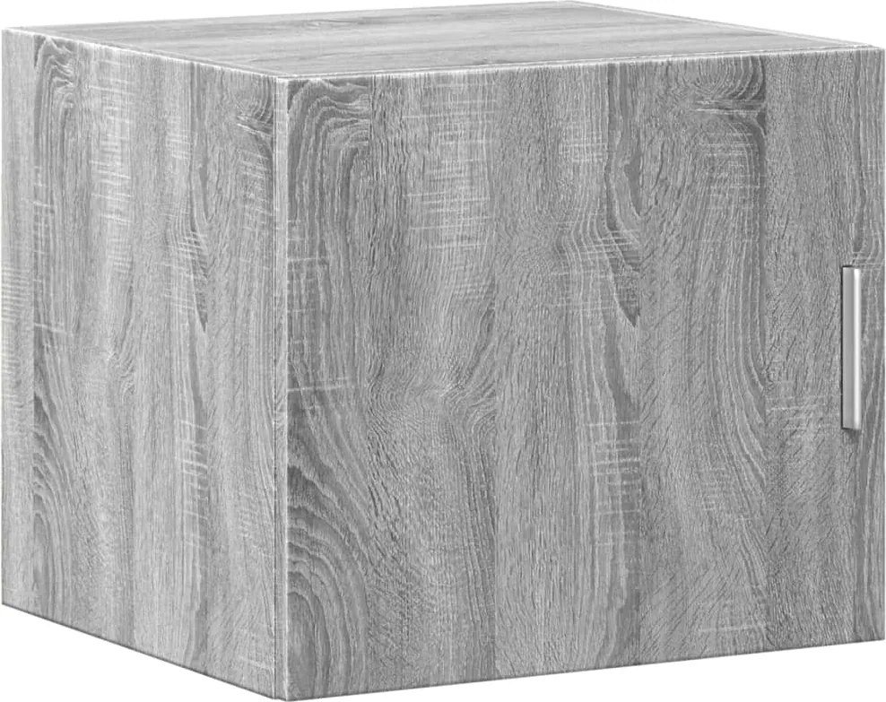 vidaXL Dulap de perete, gri sonoma, 45x42,5x40 cm, lemn prelucrat