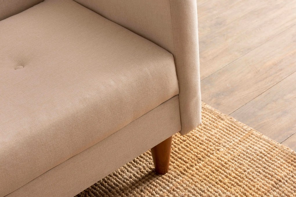 Canapea extensibilă Hiko - Cream