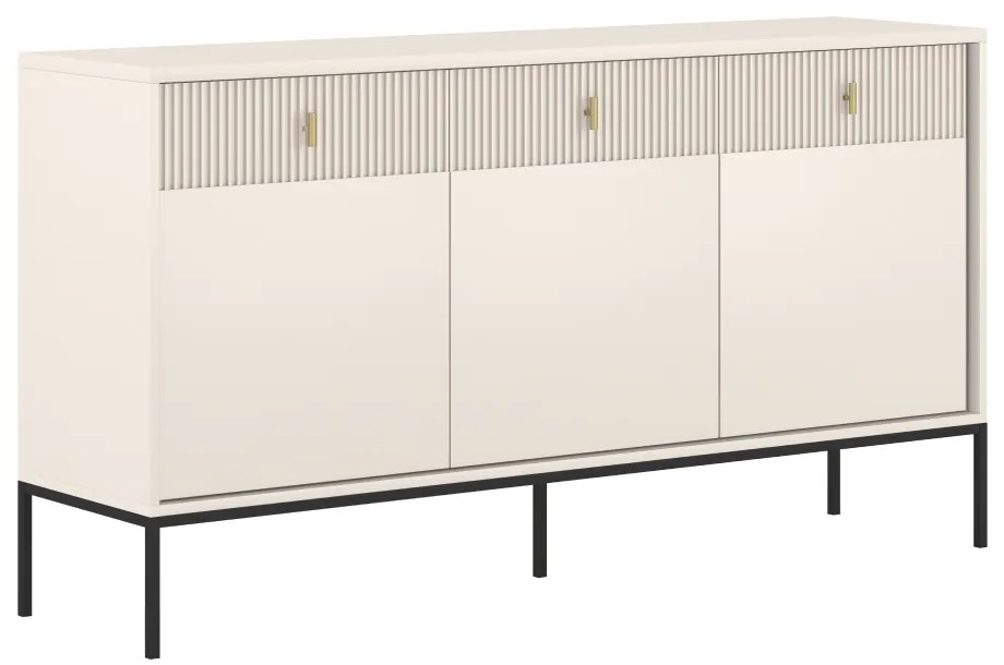 Comodă MAGIRA 3D3S, crem