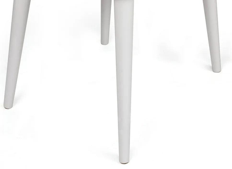 Set de scaune de sufragerie Dallas Beige andWhite, 4 buc.