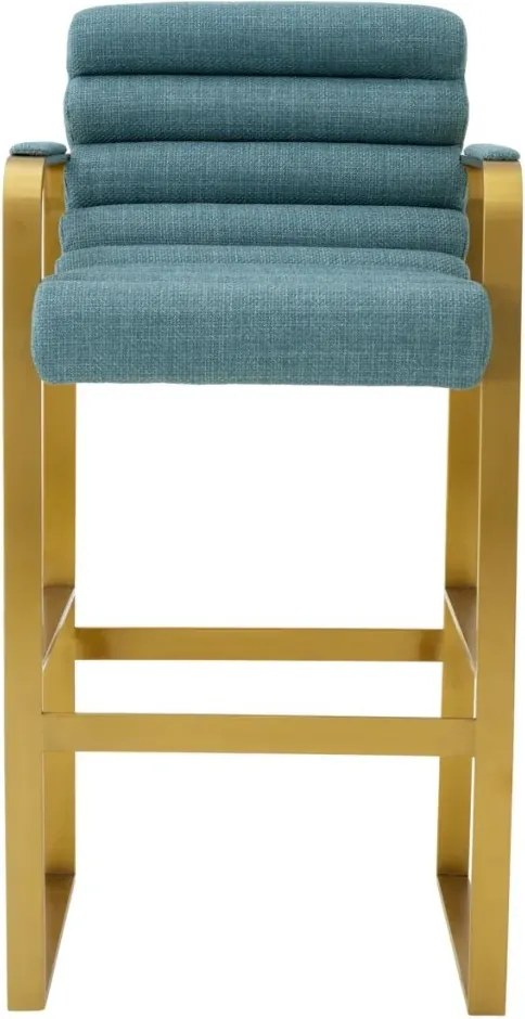 Scaun de bar elegant design LUX Olsen, scalea blue