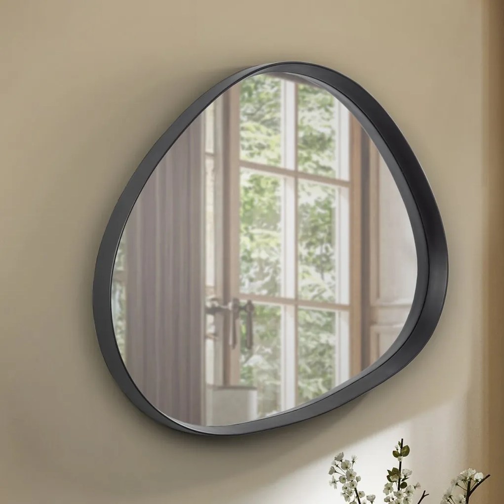 Oglinda decorativa moderna Julie negru