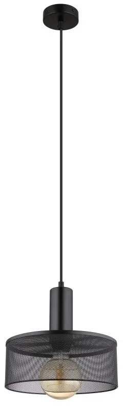 Pendul design industrial JEDD negru 25cm