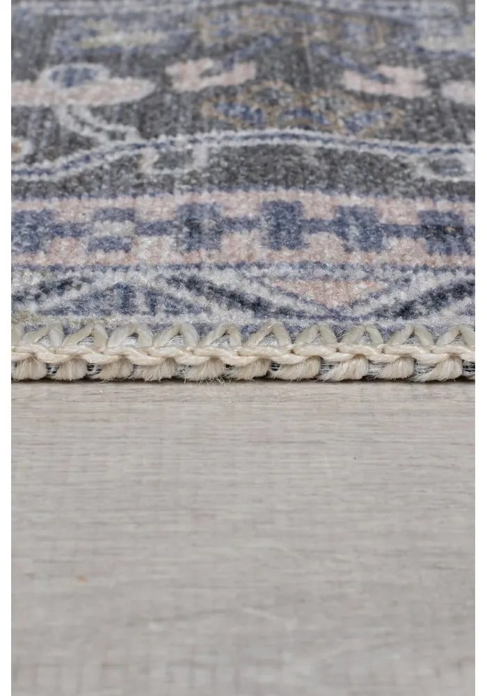 Covor verde lavabil din amestec de fibre reciclate 160x230 cm Windsor – Flair Rugs