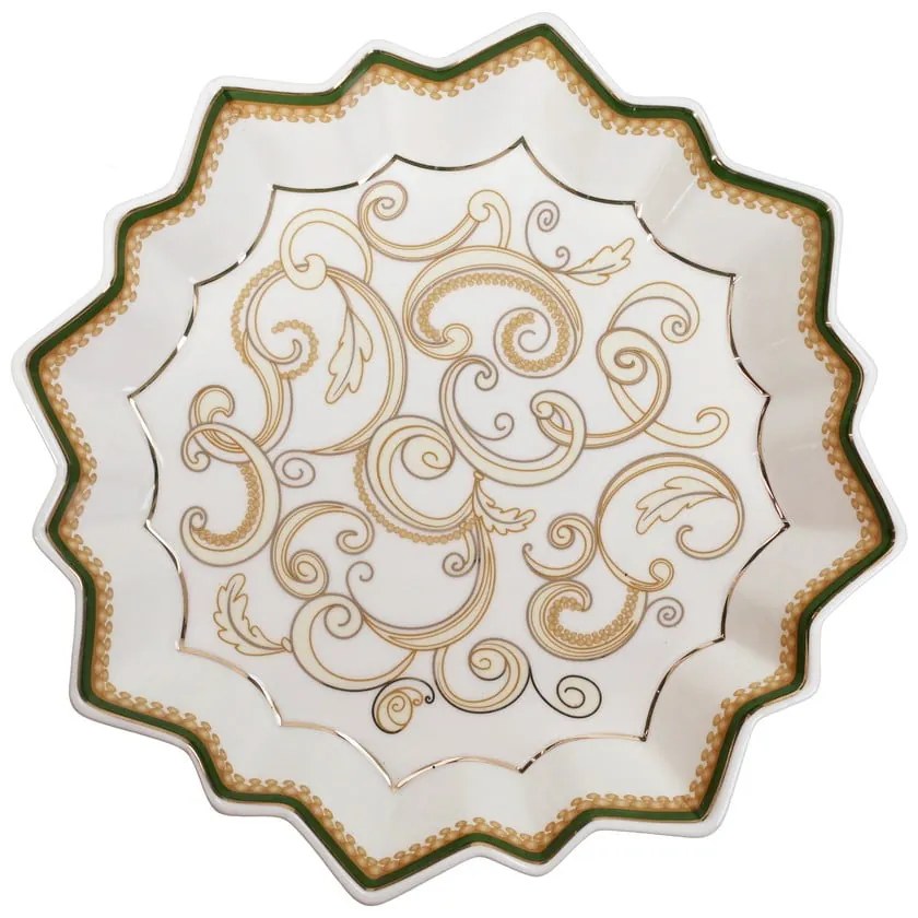 Farfurie albă din porțelan ø 23,5 cm Vassoio - Brandani