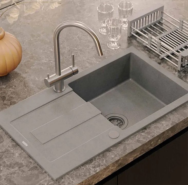 Baterie de bucatarie REA Caren crom periat