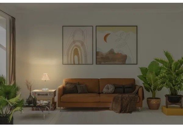 Lampă de masă Ledvance DECOR RAFFIA 1xE27/15W/230V rafie