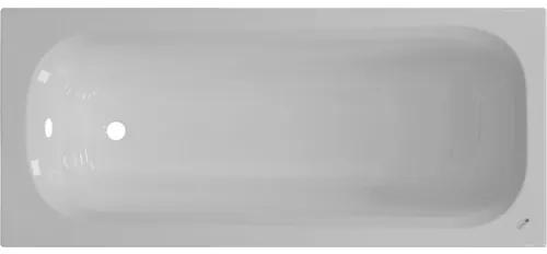 Cadă de baie rectangulară Belform Nordica 70x170x39 cm acril alb 27CB0010