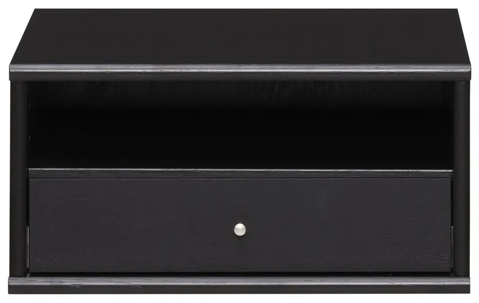 Noptieră de perete neagră Mistral - Hammel Furniture