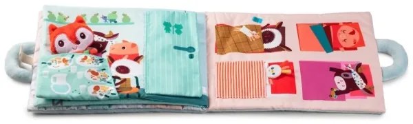 Carte textilă Bună dimineața, vulpe Alice Lilliputiens