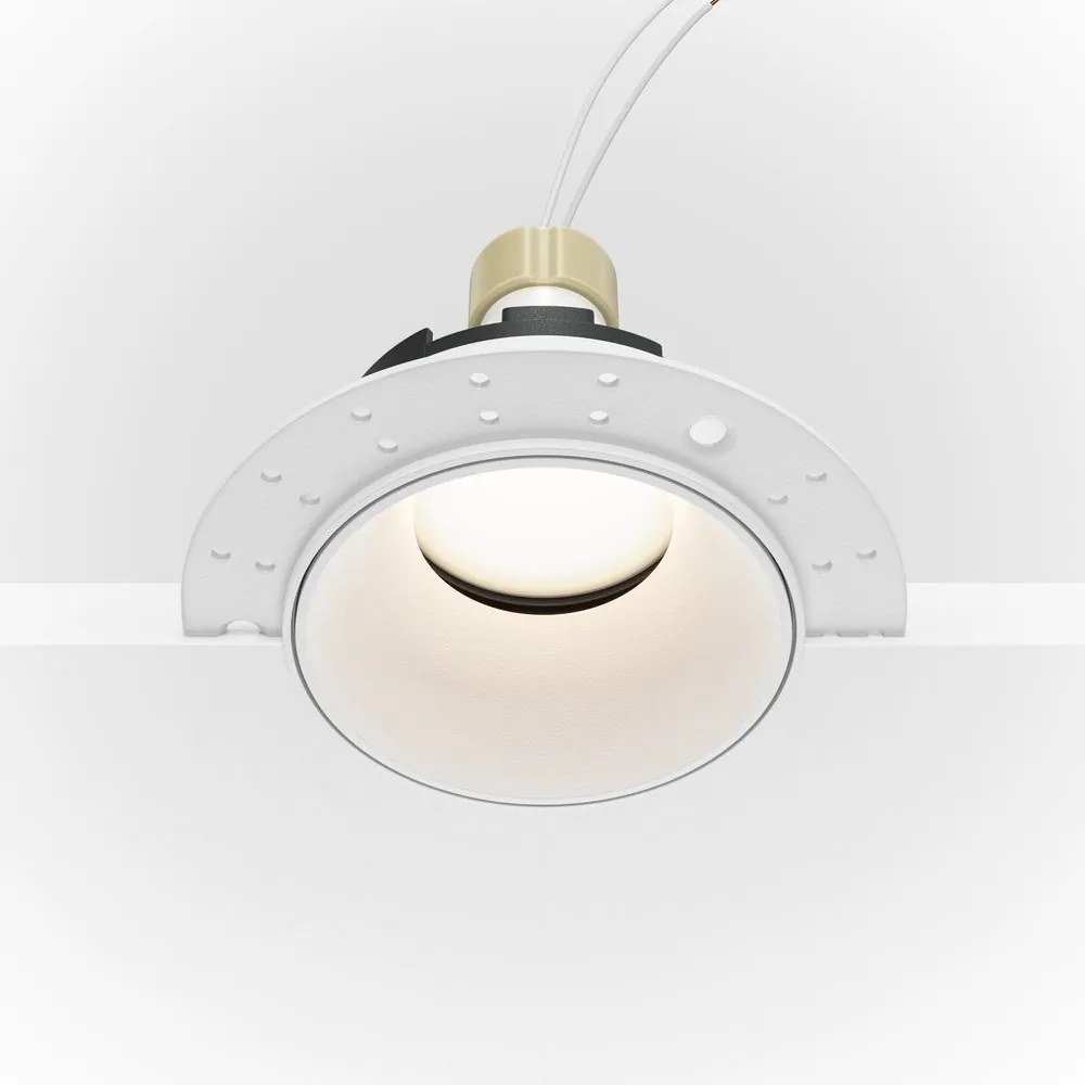 Spot incastrabil design tehnic Share alb