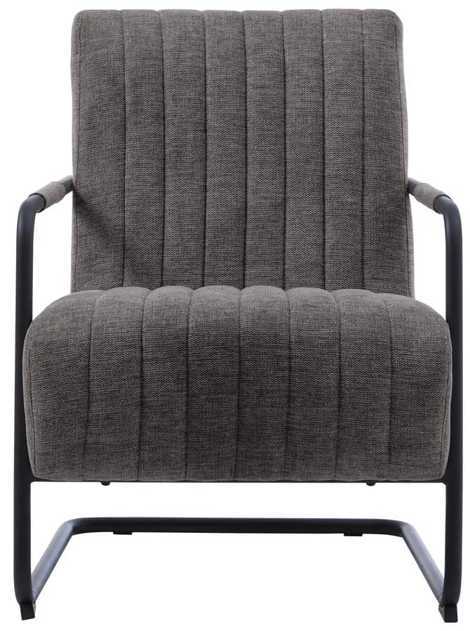 Fotoliu gri închis Trout – Unique Furniture