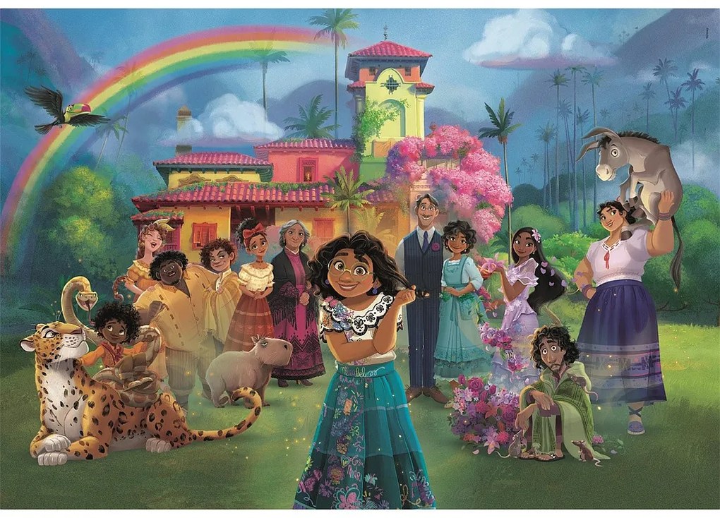 Disney Encanto Casita Puzzle Clementoni de 104 piese