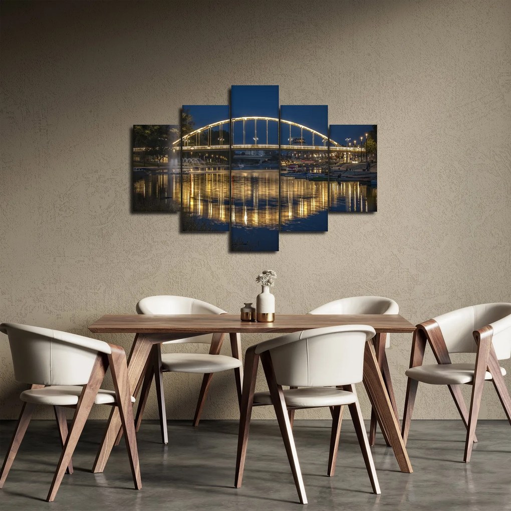 Tablou cu făntână arteziană (150x105 cm)