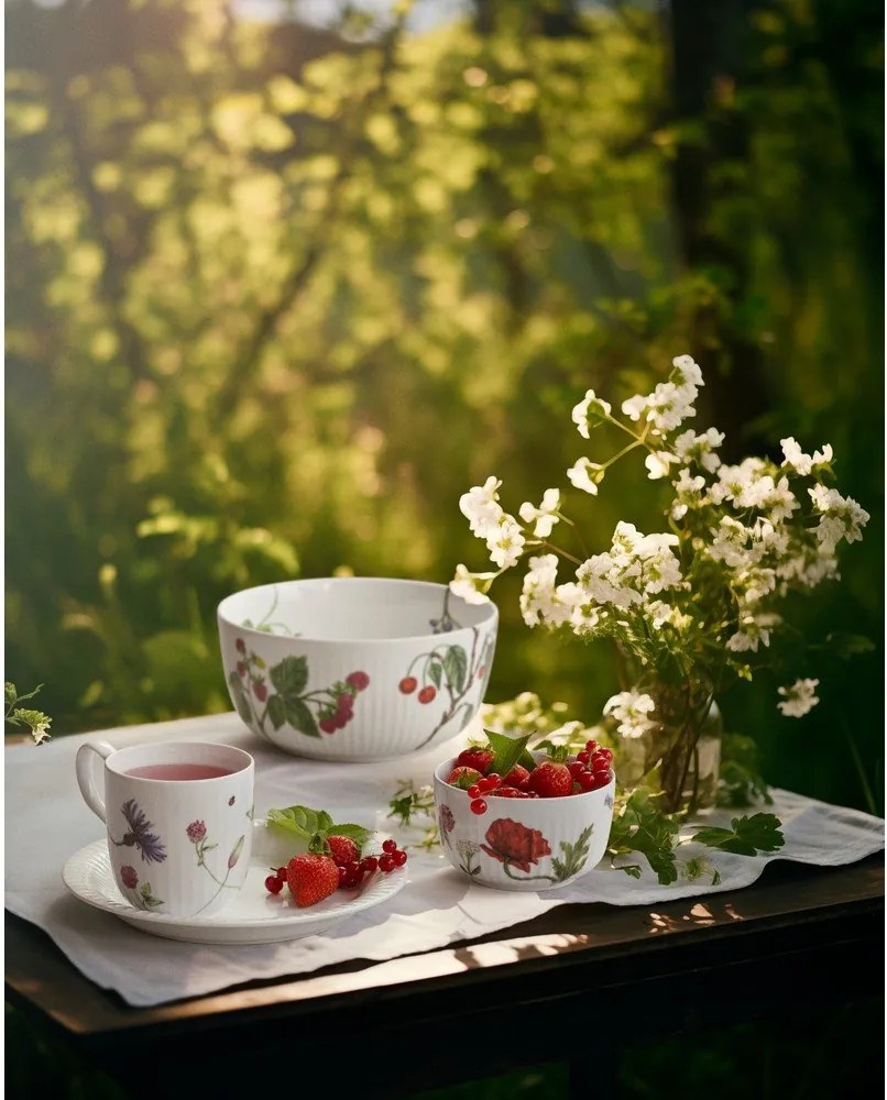 Bol mic alb pentru supă din porțelan 600 ml Hammershøi Summer – Kähler Design