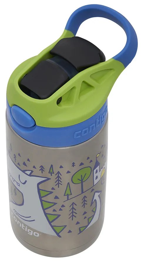 Sticlă termică pentru copii Contigo Easy Clean 380 ml Matcha Dragon