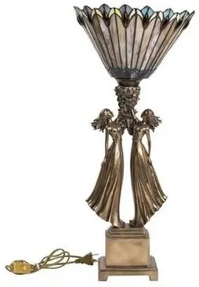 Lampa de masa Tiffany Sisters h 67 cm