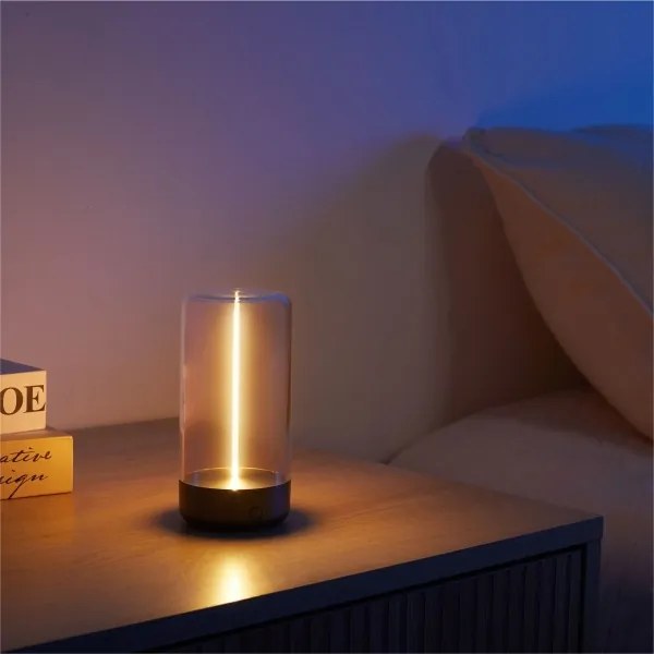 Lampă LED reîncărcabilă dimabilă Zuma Line 1001 ESTERNO LED/0,5W/230V negru IP54