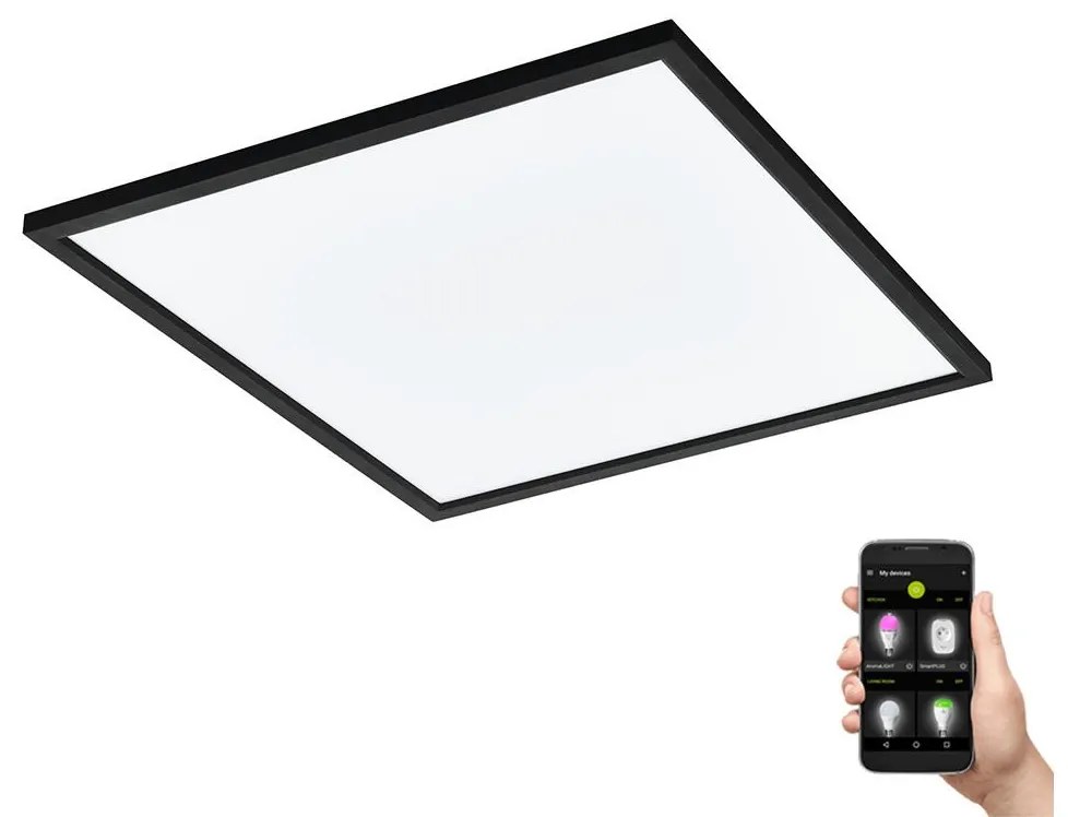 Plafonieră LED dimabilă SALOBRENA-Z LED/33W/230V negru Eglo 900052