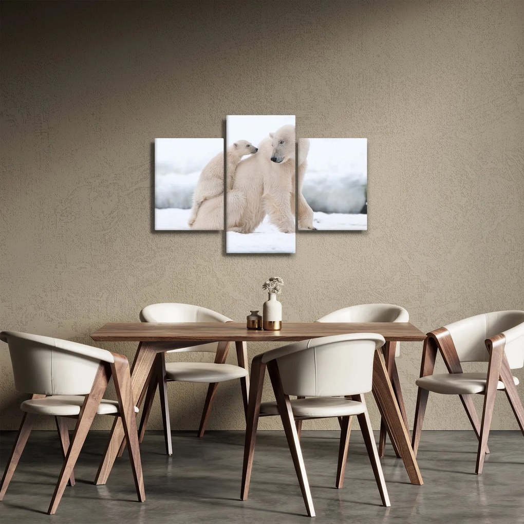 Tablou - Urs polar (90x60 cm)