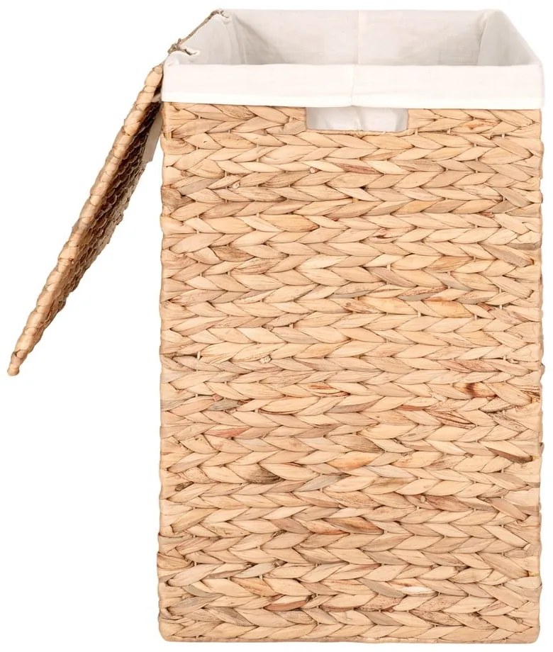 Coș de rufe în culoare naturală din zambilă de apă Passo – House Nordic
