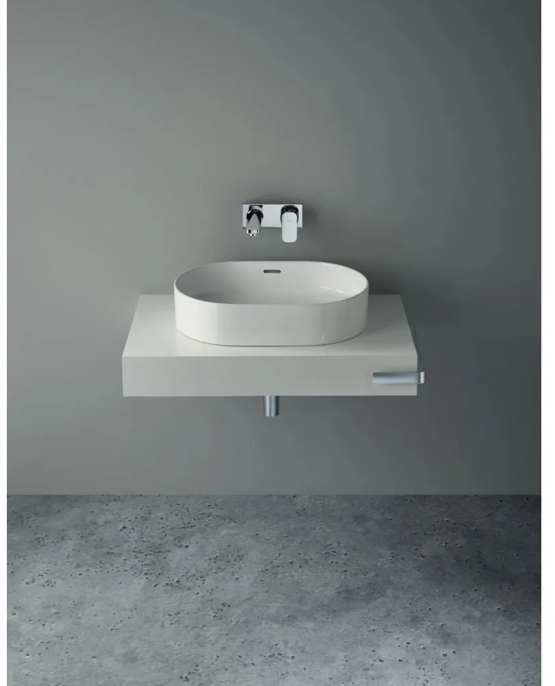 Blat pentru lavoar Ideal Standard Adapto 85 cm alb lucios Alb lucios, 850 mm