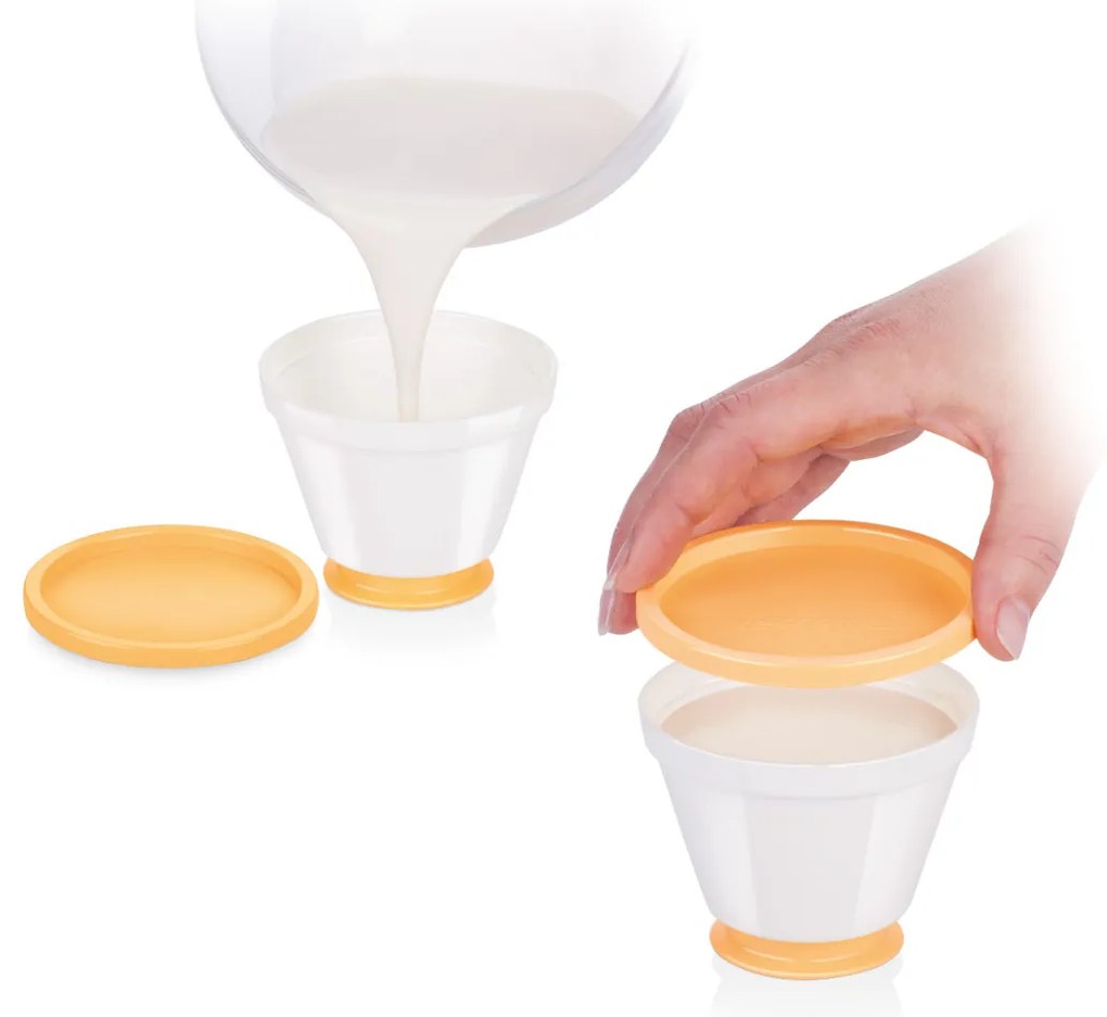 Tescoma Formele pentru panna cotta DELÍCIA, 4 buc.