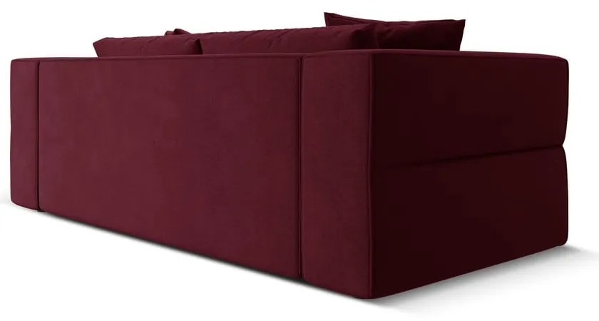 Canapea burgundy 214 cm Esther – Milo Casa