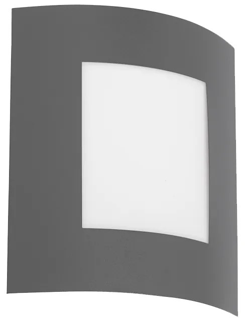 Lampă de perete exterioară inteligentă antracit cu WiFi A60 - Emmerald