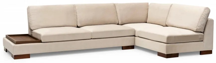 Coltar Tulip Corner Right Without Pouf, Bej