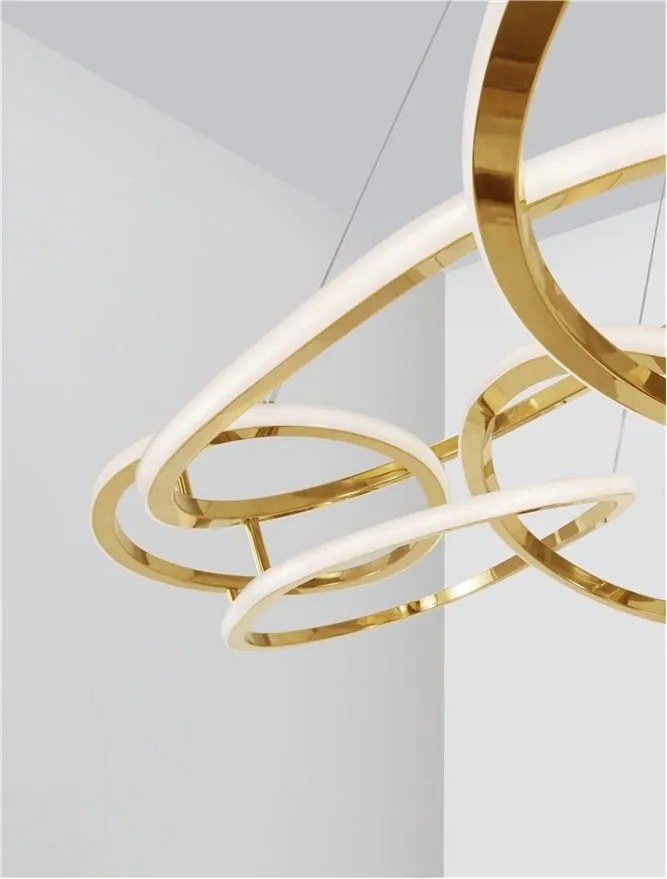 Lustra LED suspendata design modern NUDOS