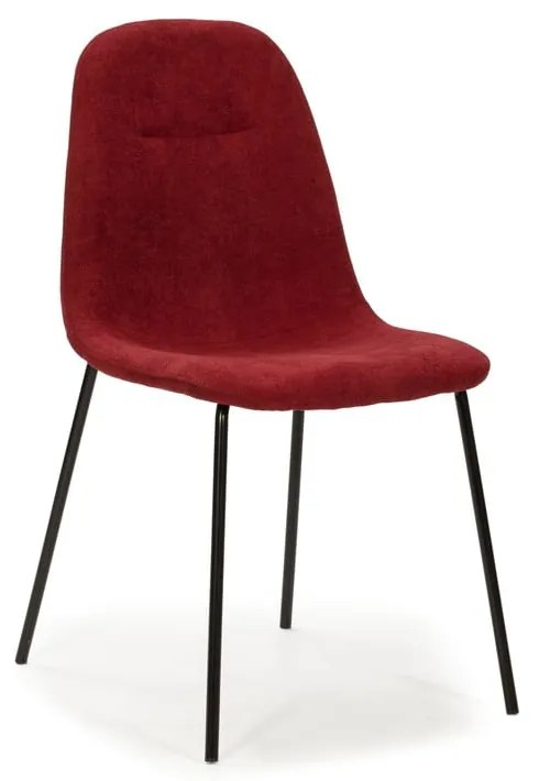 Scaune de dining roșii 4 buc. Renne – Marckeric