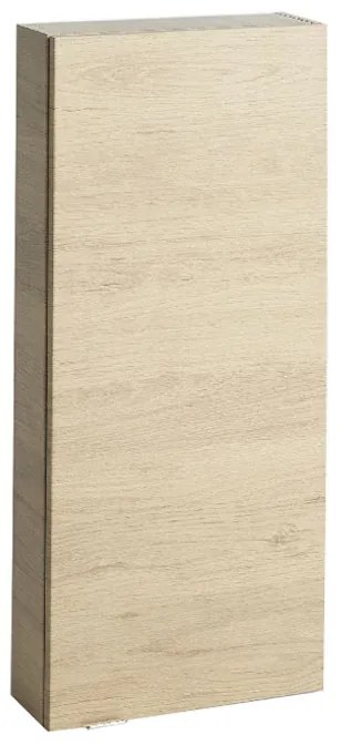Dulap pentru baie cu 2 rafturi, 40x15x90 cm, PAL Stejar