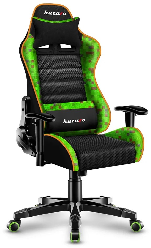 Scaun gaming pentru copii Rover 6 (negru + verde). 1087547