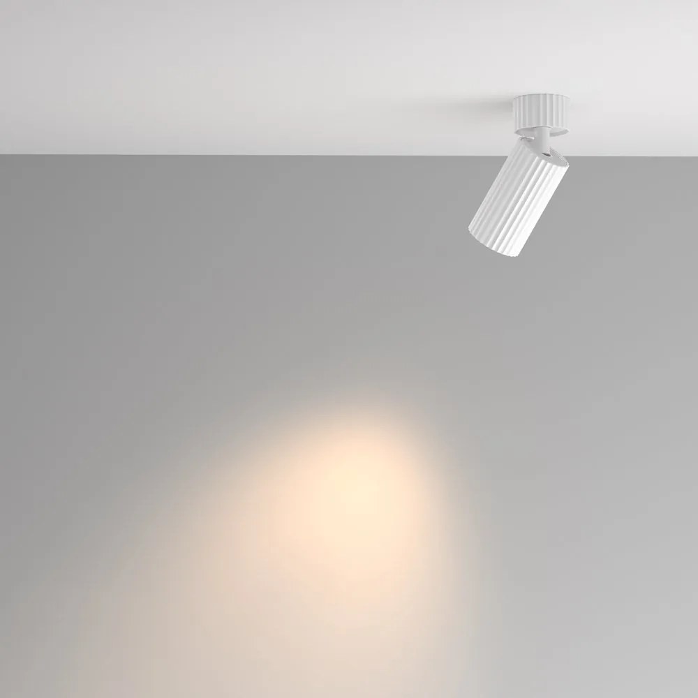 Spot aplicat stil minimalist Calipso alb