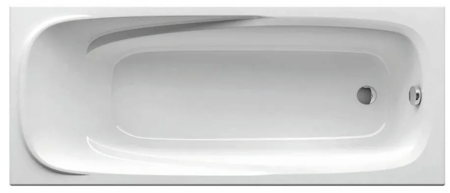 Ravak CP11000000 - Cadă VANDA 160 x 70 cm, acrilică, finisaj alb lucios